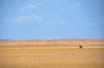 Meio de transporte na península de La Guajira, na Colômbia